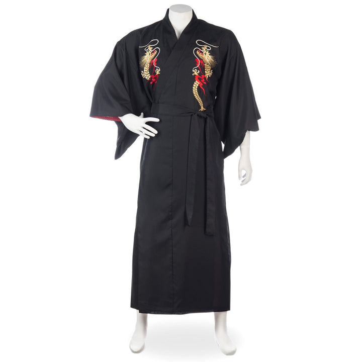 Dragon Embroided Long Kimono