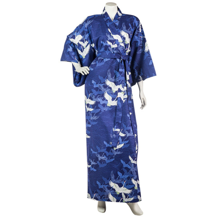 Crane Long Yukata