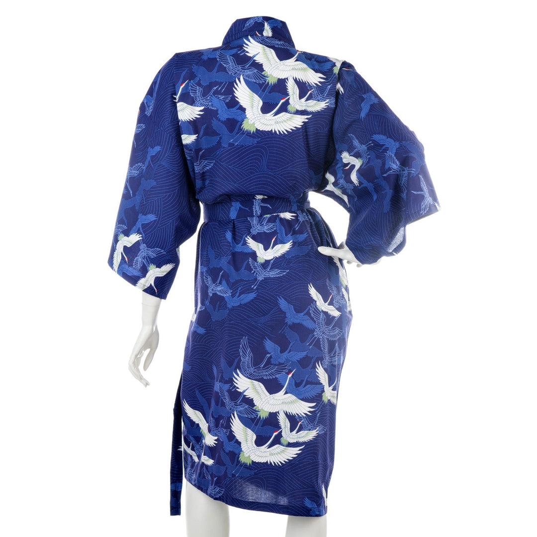 Crane Short Yukata