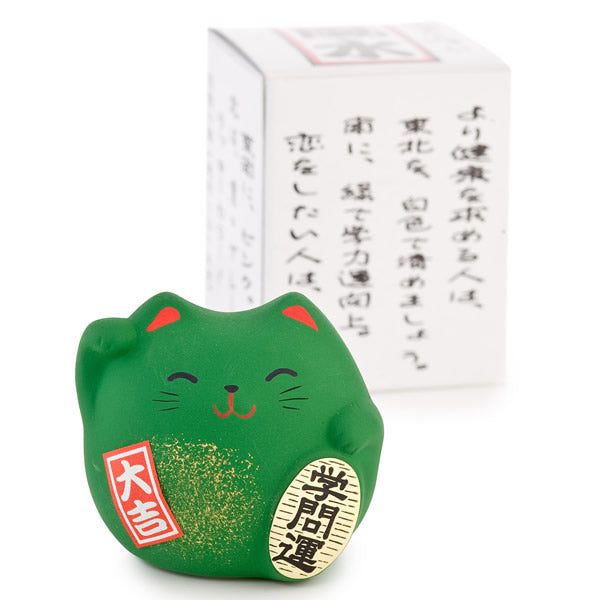 Zöld Feng Shui Manekineko